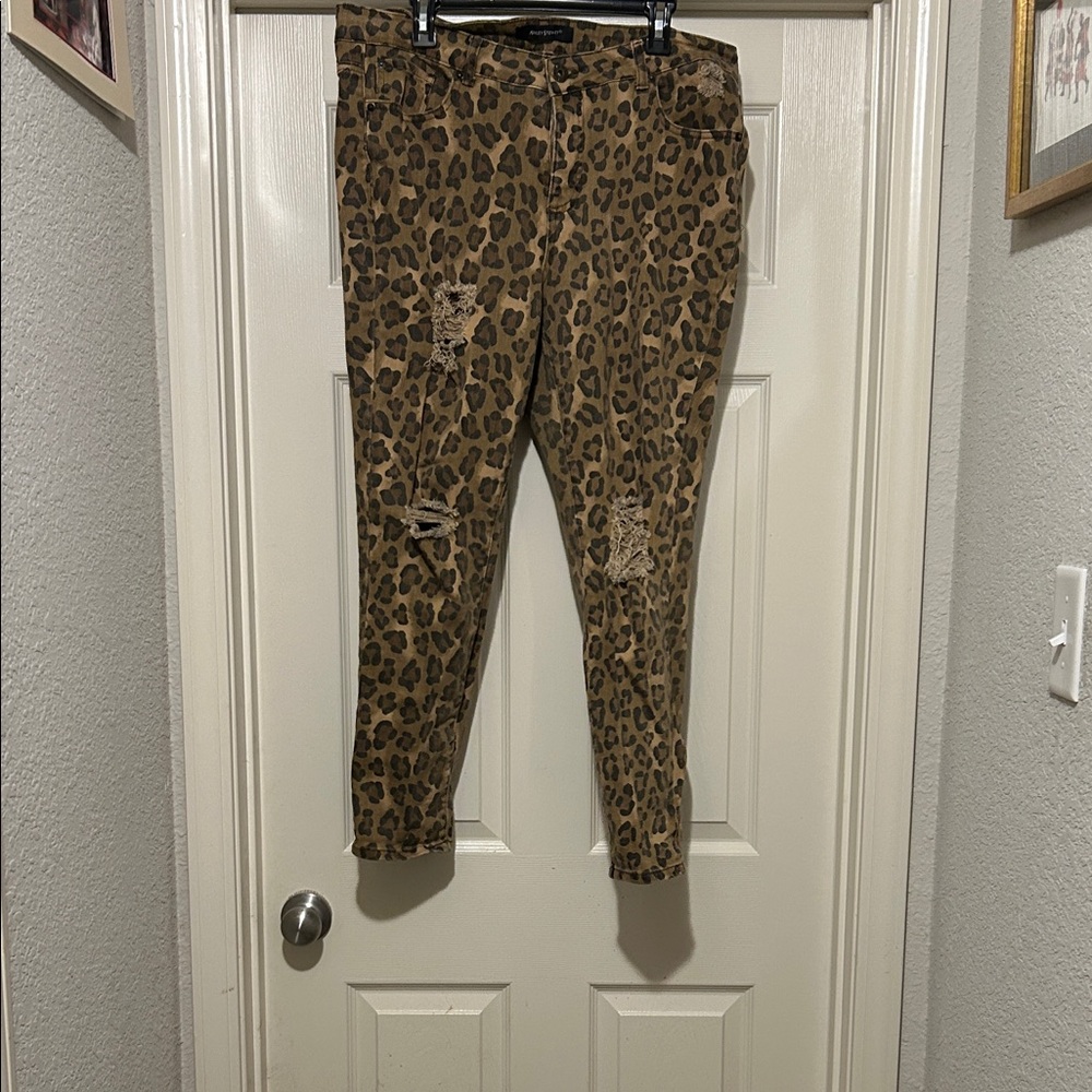Leopard Print Women Bottoms